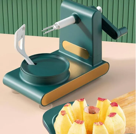 Tired of peeling apples by hand? This apple peeler & corer gets it done fast without the mess. Just crank and you’re good—perfect for snacks, baking, or kids’ lunchboxes.