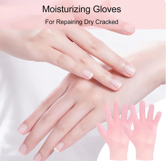 Silicone Moisturising Hand Gloves