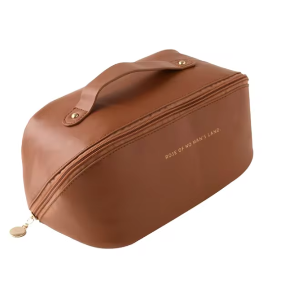 Cosmetic Leather Makeup Bag
