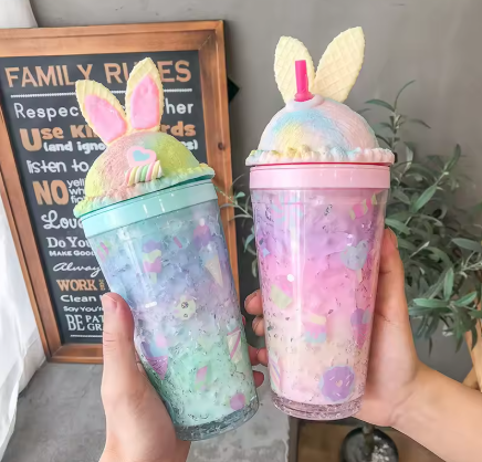 Bunny Ice-cream Sipper