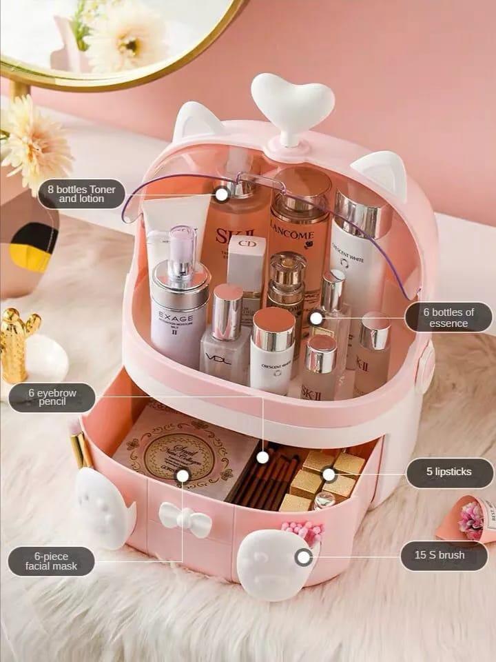 Cat Paw Make-Up Storage Box