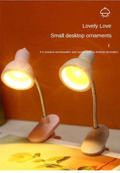 Cute Mini Clip Lamp