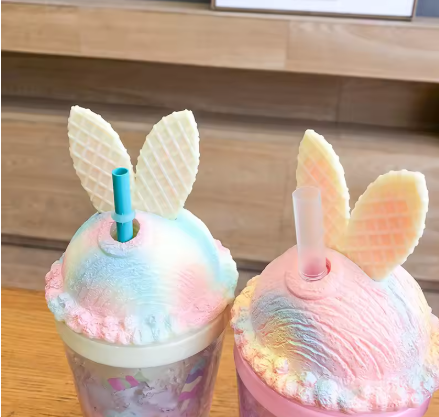 Bunny Ice-cream Sipper