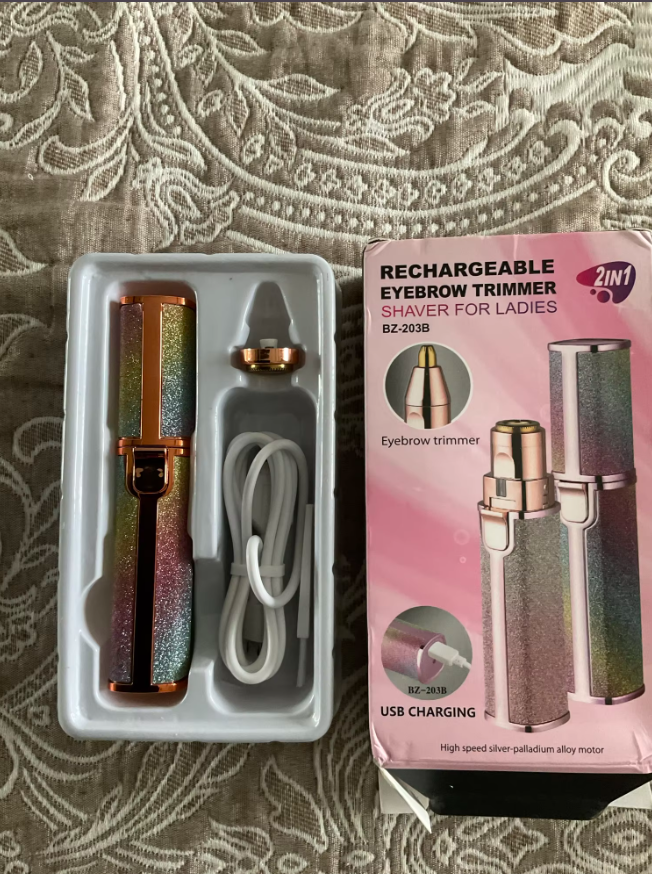 2 in 1 Eyebrow Trimmer and Shaver