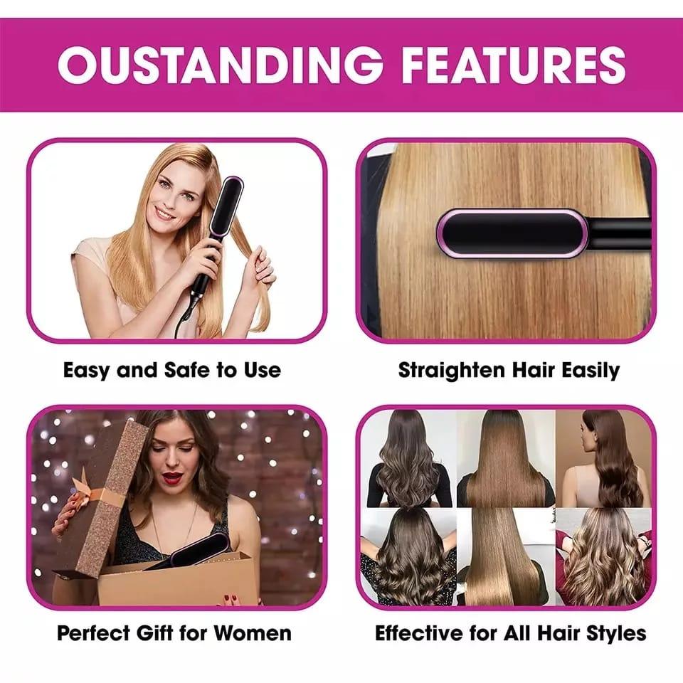 Hair Straightener Brush