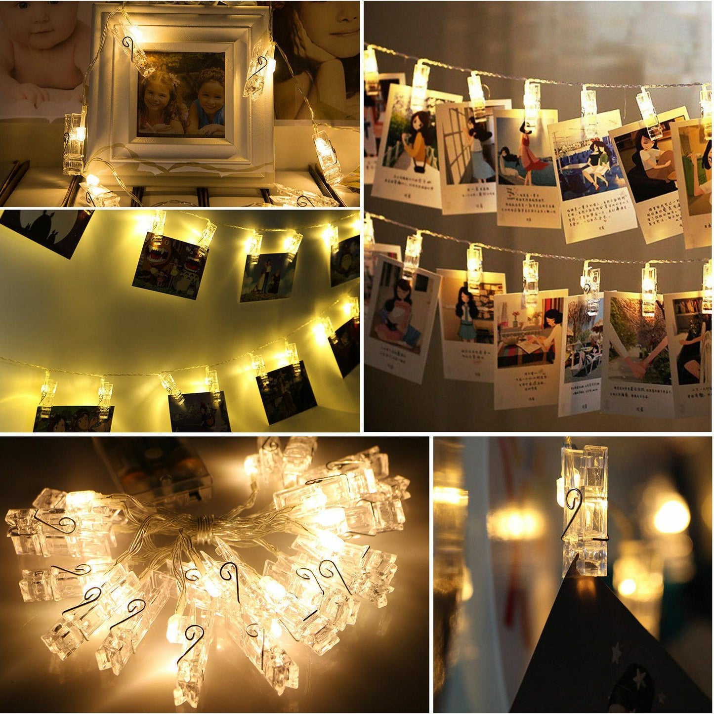 Clip LED Fairy Lights