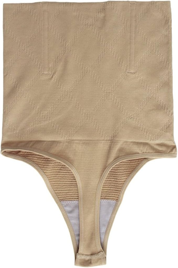 Tummy Control Thong Shapewear for Women – Seamless Slimming Body Shaper Panty