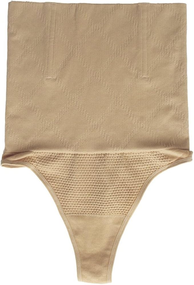 Tummy Control Thong Shapewear for Women – Seamless Slimming Body Shaper Panty