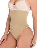 Tummy Control Thong Shapewear for Women – Seamless Slimming Body Shaper Panty