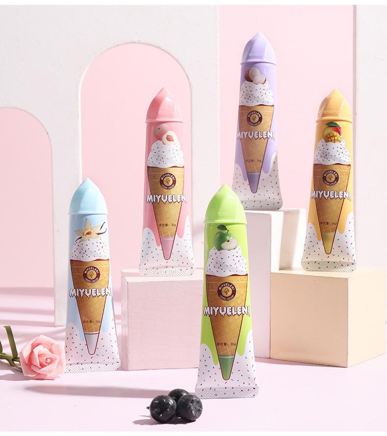 6pcs Ice Cream Shape Hand Cream Set