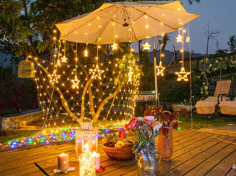 LED Star Lights - 12 Stars