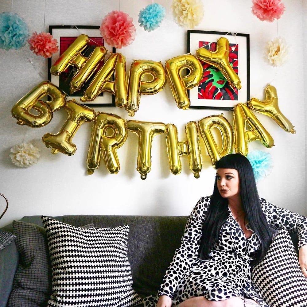 Happy Birthday Foil Balloon