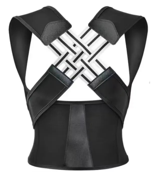 Posture Body Support Corrector for Men & Women | Comfortable Back Alignment Brace for Better Posture