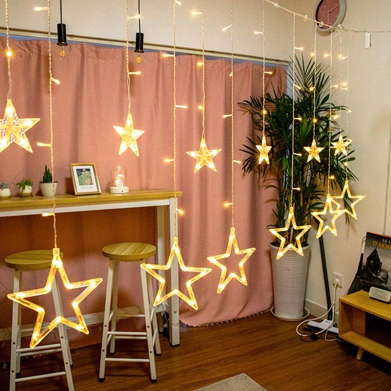 LED Star Lights - 12 Stars