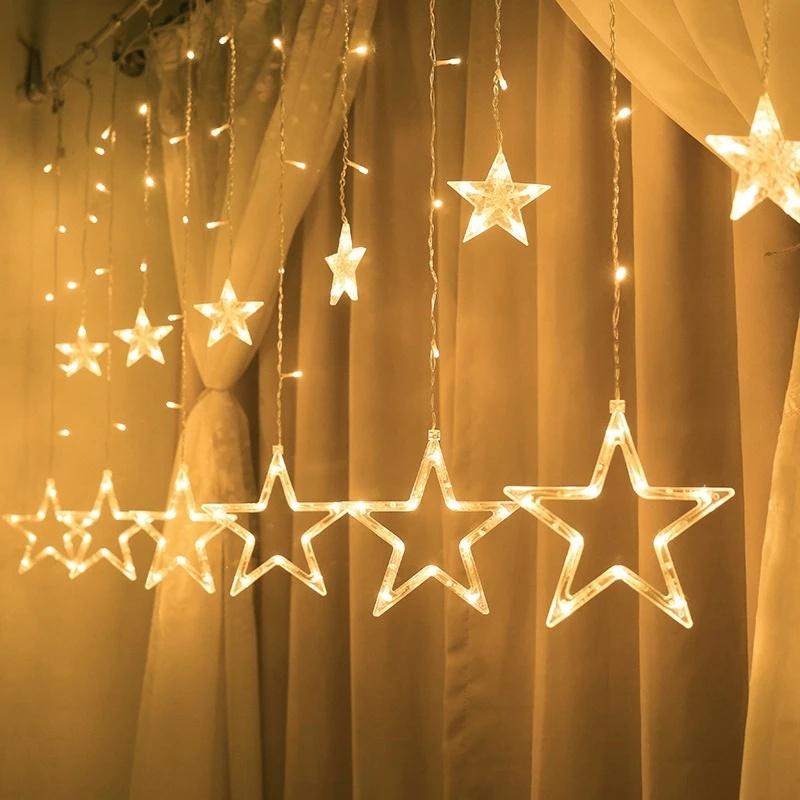 LED Star Lights - 12 Stars