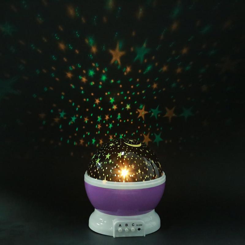 Rotating Night Projector Light
