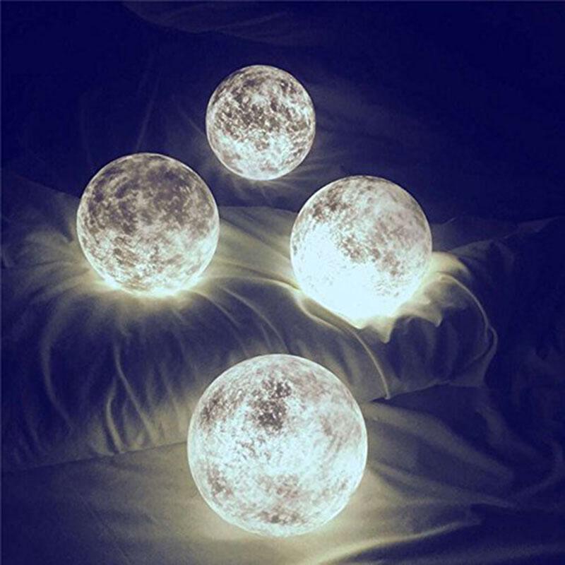 3D Touch Moon Lamp
