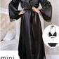 3 Piece Nightwear Gown+Bra+Panty