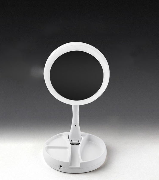 Led Fold-able Mirror USB Folding Lamp