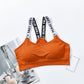 Gym Fitness Bra For Women Yoga Pad Sportswear Vest Tank Tops Push Up Sports Bras