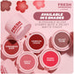 Blossom Fresh Crimson Crush Cushion Cream Blush - Velvet Matte Finish with Flower Stamp Applicator