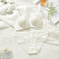 Women Lace Underwear Push Up Hollow Out Bra Set Classic Bandage Lingerie