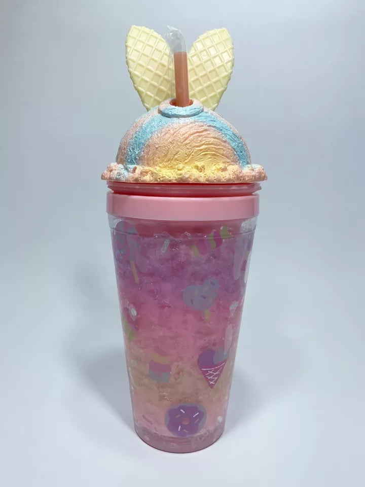 Bunny Bliss Ice Cream Sipper – Fun Cute & Refreshing Drinkware