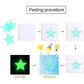 3D Stars Glow - 100-Pieces