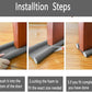 Adjustable Door Draft Stopper & Soundproof Sealer