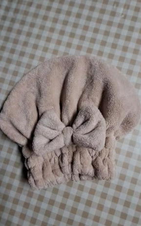 Bow Micro Fiber Hair Towel