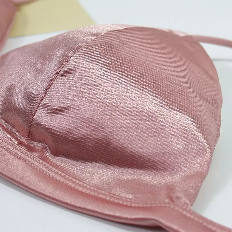 Women Seamless Bras Deep V Push Up Polyester Bralette Breathable Tube Top