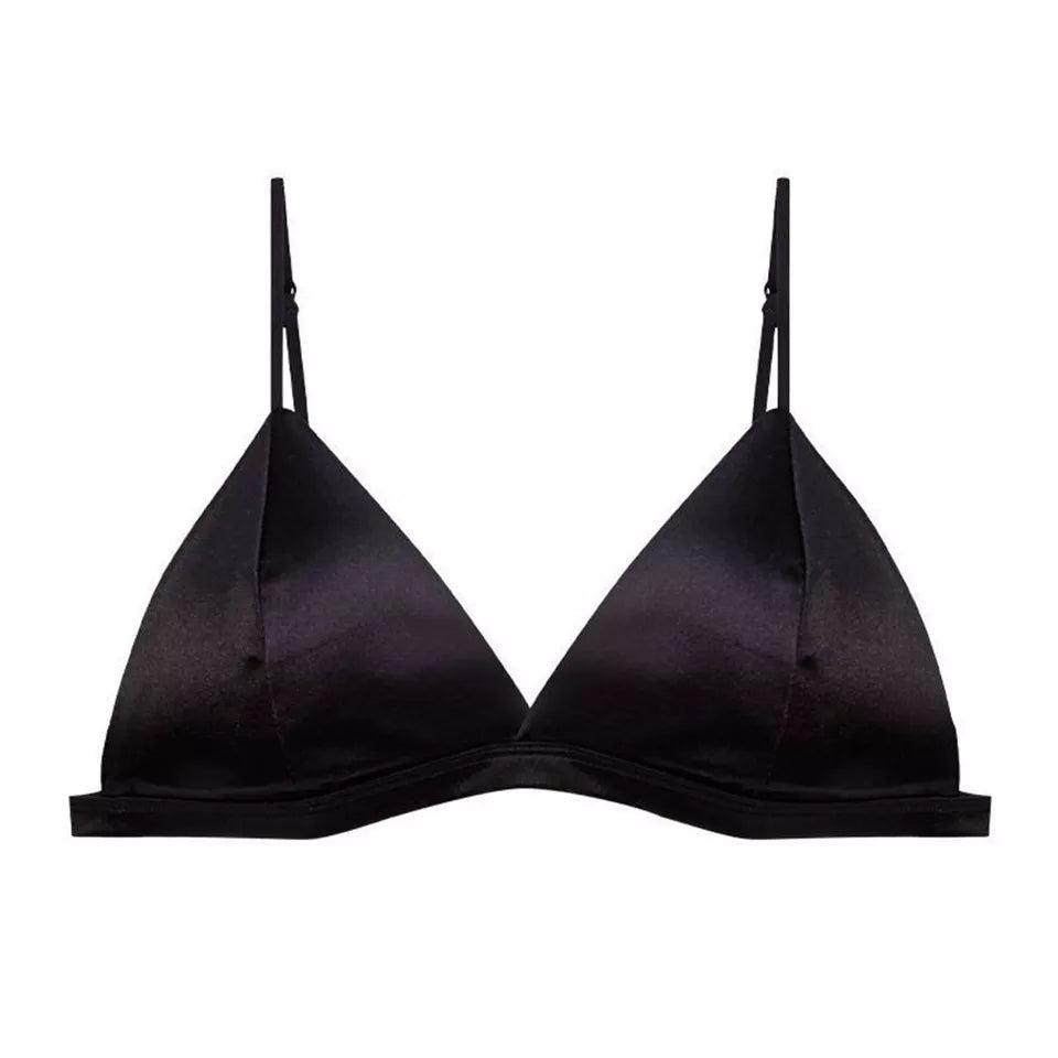 Women Seamless Bras Deep V Push Up Polyester Bralette Breathable Tube Top