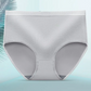 Comfortable Seamless Plus Size Women’s Panties – Mid Waist Hip Lifting Briefs for Everyday Wear