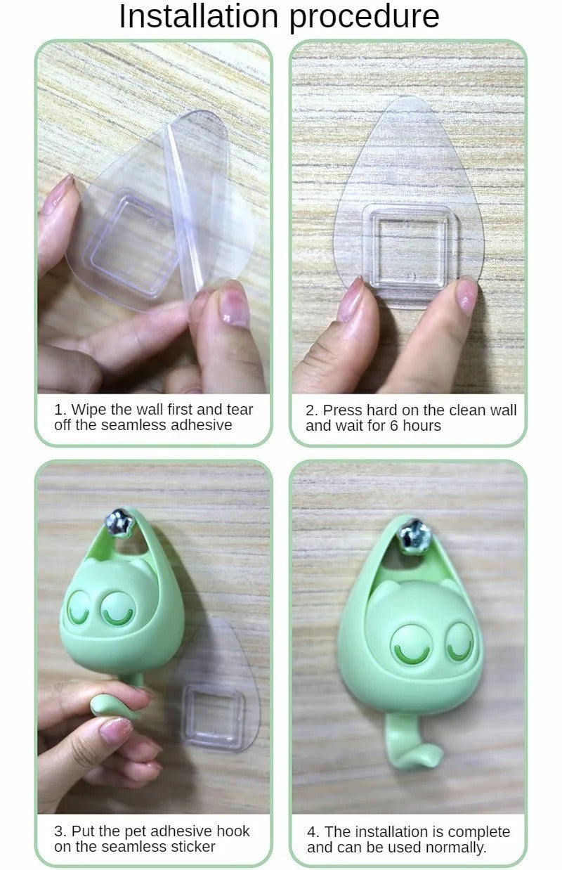 Cute Cat Eye Keychain Holder