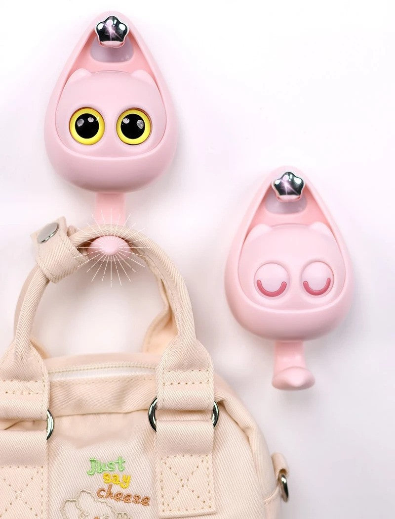 Cute Cat Eye Keychain Holder