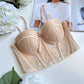 Women’s Soft Steel Ring Fishbone Bra - Adjustable Side Collection Bra for Bust Shaping