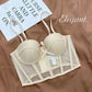 Women’s Soft Steel Ring Fishbone Bra - Adjustable Side Collection Bra for Bust Shaping