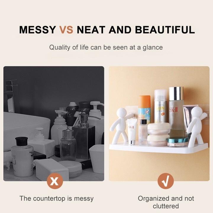 Figure Shape Wall Mounted Rack