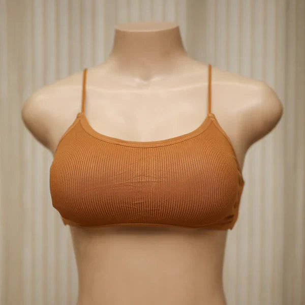 Women's Beauty Back Yoga Bra – Padded, Wireless, Stretchable with Removable Cups & Adjustable Straps