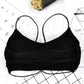Women's Beauty Back Yoga Bra – Padded, Wireless, Stretchable with Removable Cups & Adjustable Straps