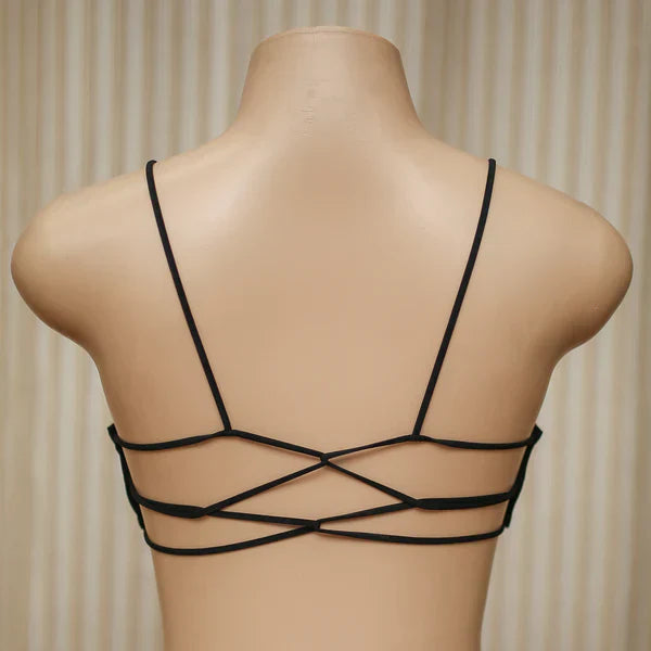 Women's Beauty Back Yoga Bra – Padded, Wireless, Stretchable with Removable Cups & Adjustable Straps