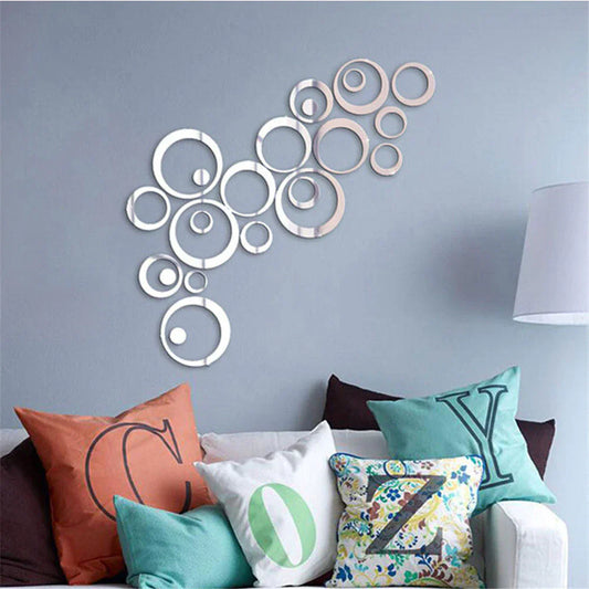 Acrylic Mirror Wall Stickers