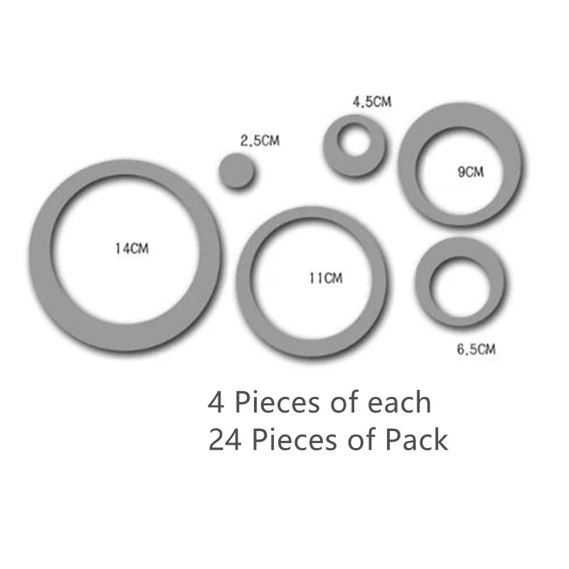 Acrylic Mirror Wall Stickers