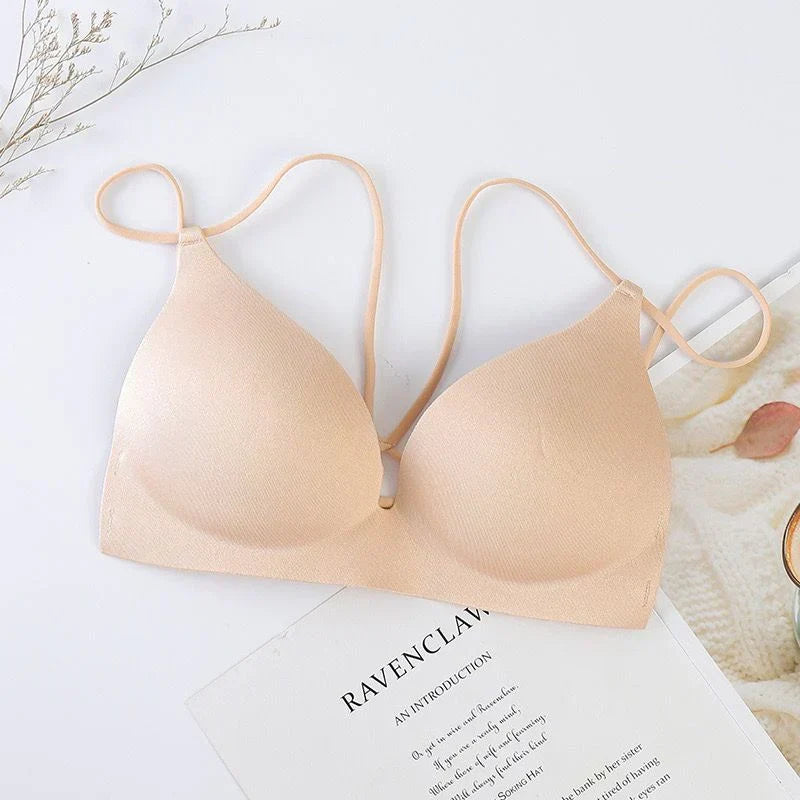 Seamless Wireless Backless Bra for Women - Comfortable Invisible Support