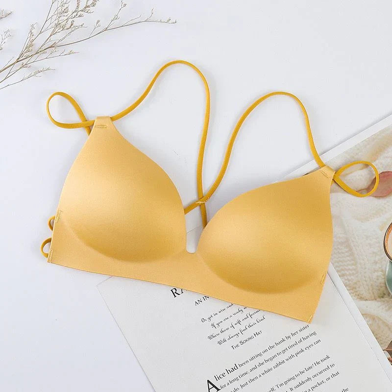 Seamless Wireless Backless Bra for Women - Comfortable Invisible Support
