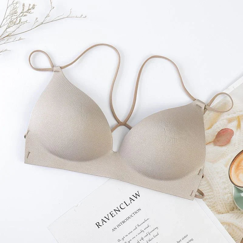 Seamless Wireless Backless Bra for Women - Comfortable Invisible Support