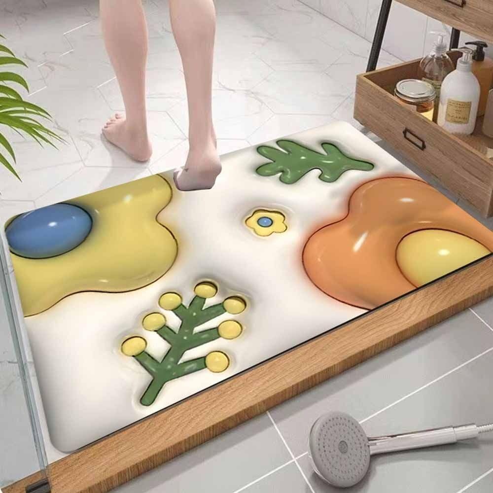 Ultra-Absorb 3D Water Absorber Home Mat – Quick Dry, Non-Slip, and Stylish
