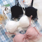 Women's Sexy Bow Mesh Bra Underwear Lolita Sweet Pure Comfortable Breathable Bralette