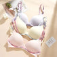 Sweet Babe Non-Wired Light Padded T-Shirt Bra with Letter Strap Detail