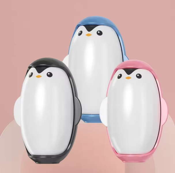 Penguin Plush Vacuum Cleaner Mini Roller for Pet Hair & Clothes